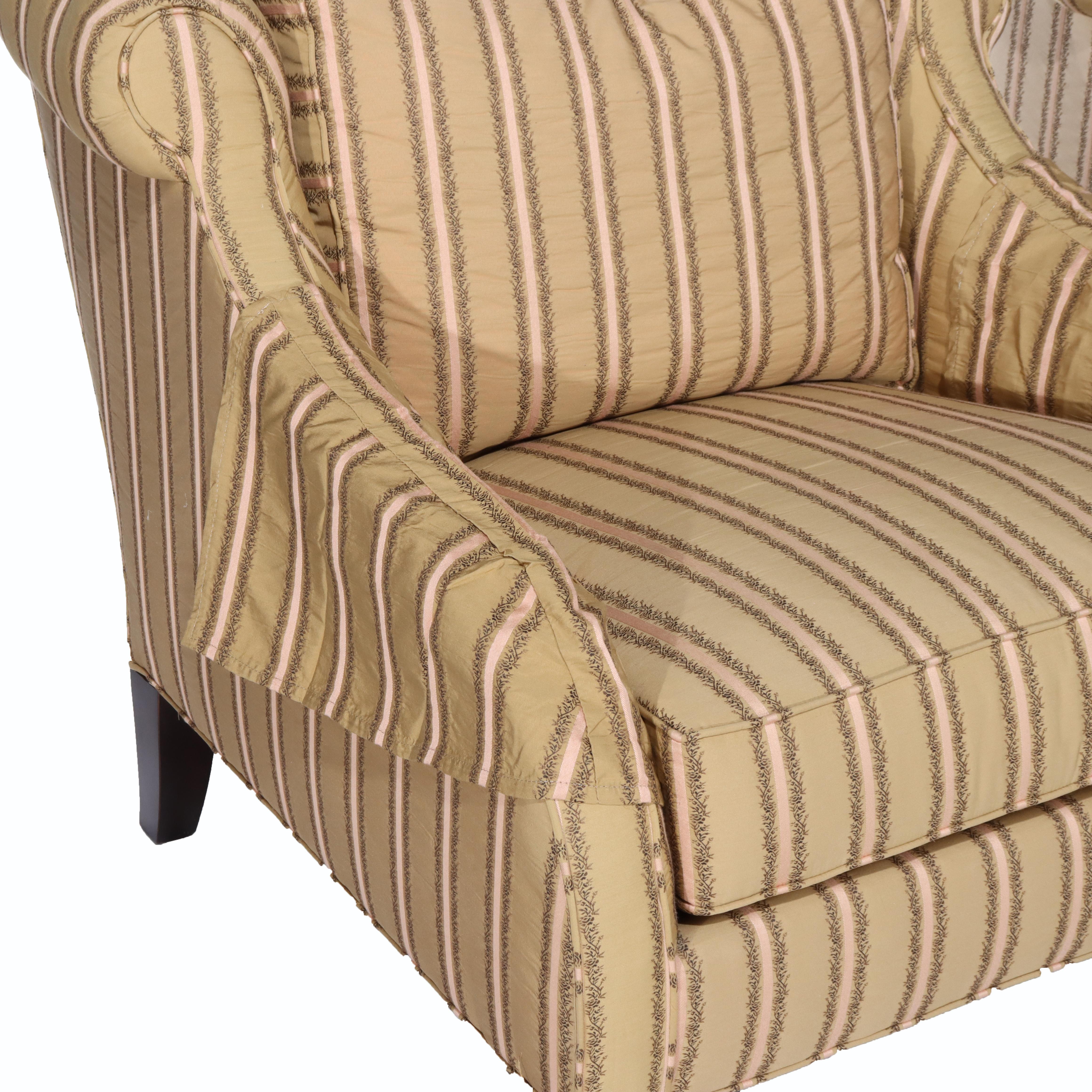 Pareja de sillones de salón Vintage Drexel Heritage 20thC Tapicería en venta