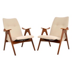 Pair of Vintage Dutch Armchairs by Louis Van Teeffelen Pair of Vintage Dutch Armchairs by Louis Van Teeffelen