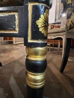 Paar englische Vintage-Sessel im Regency-Stil