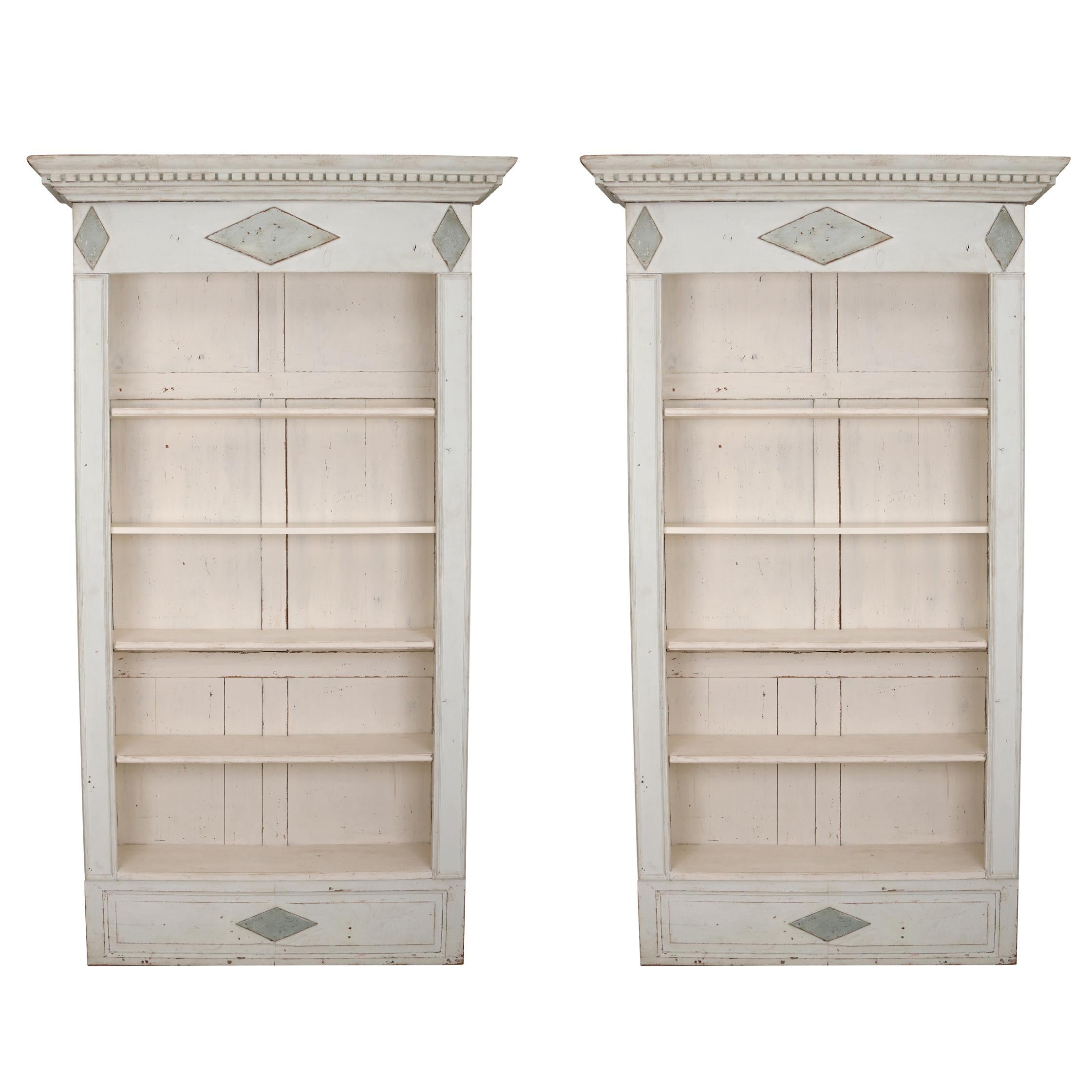 shabby chic bookshelf