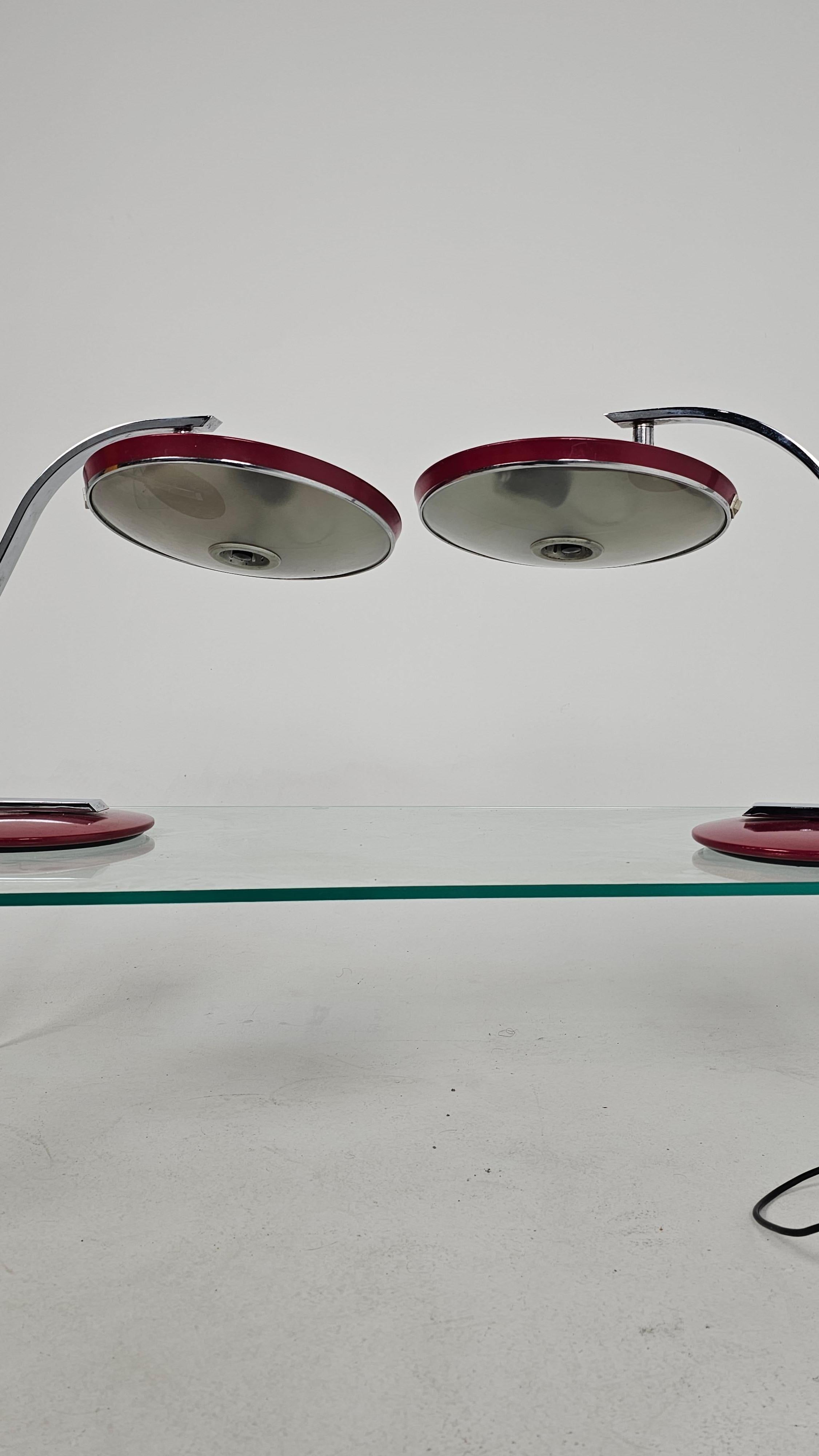 Paire de lampes de table vintage Fase Bon état - En vente à Београд, RS