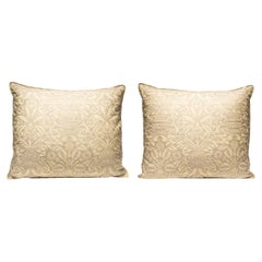 Pair of Vintage Fortuny Throw Pillows