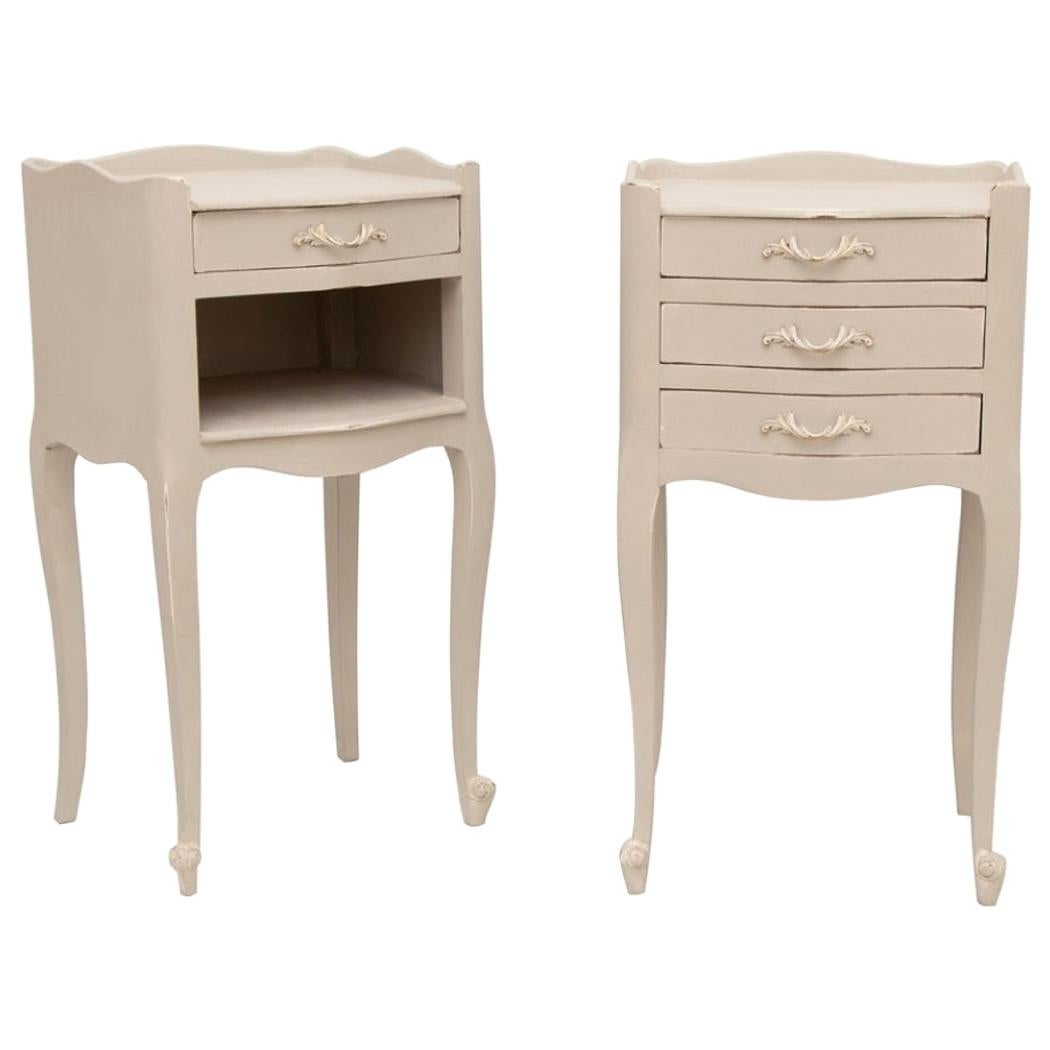 Pair of Vintage French Bedsides For Sale