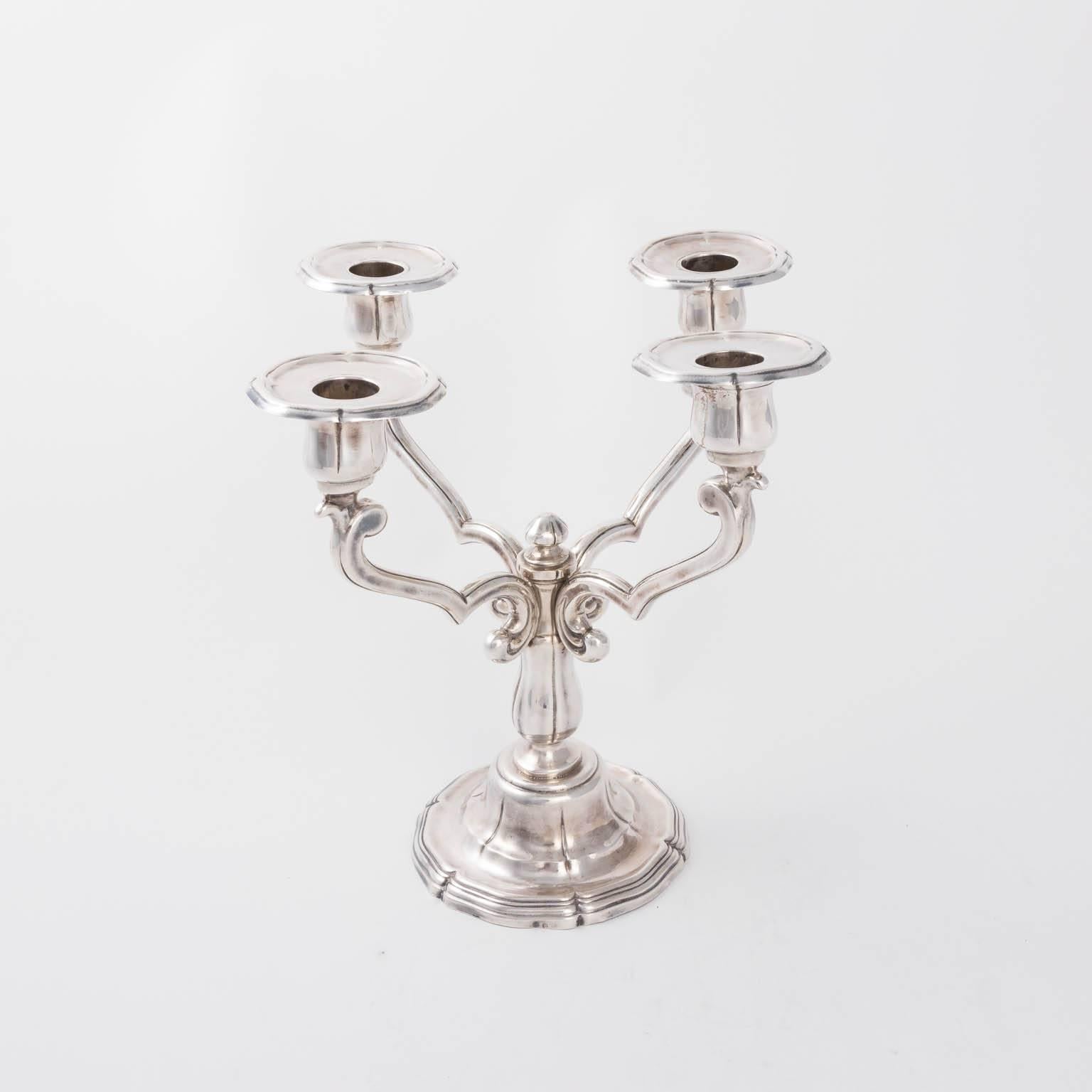 Pair of Vintage French Candelabra 2