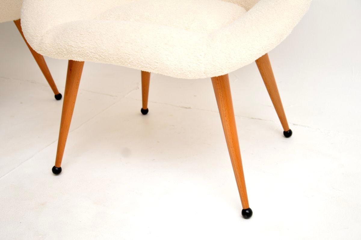 Paire de fauteuils Pod vintage français en vente 4