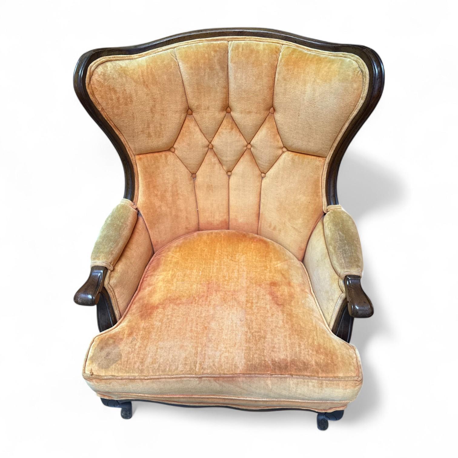 Pair of Vintage French Provincial Armchairs For Sale 5