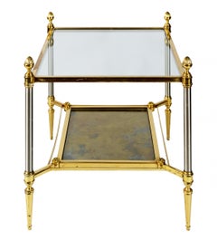 Paire de tables d'appoint françaises vintage de la Maison Jansen