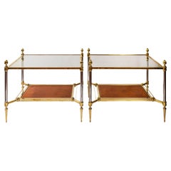 Pair of Vintage French Side Tables by Maison Jansen