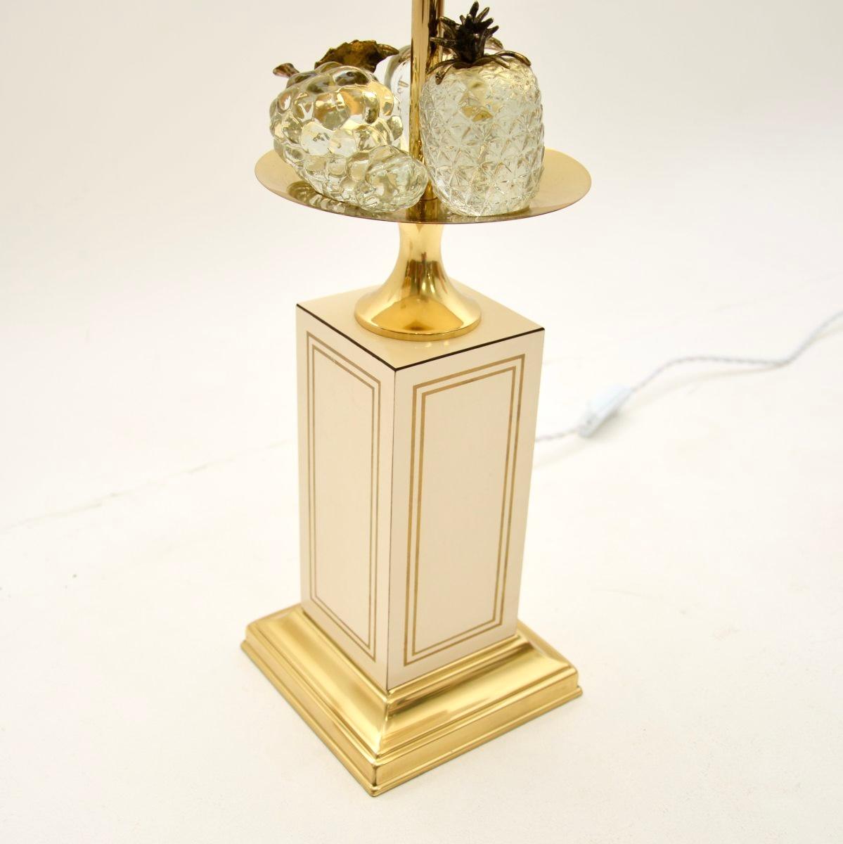 Pair of Vintage French Table Lamps by Le Dauphin For Sale 1