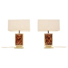 Pair of Retro French Table Lamps