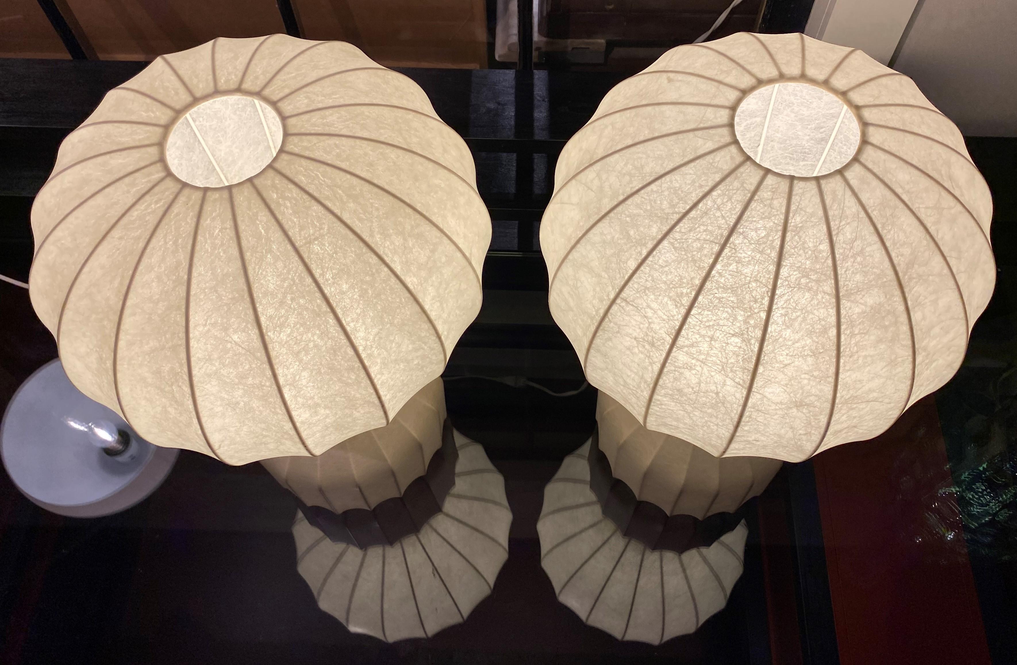 Italian Pair of Vintage Gatto Lamps by Castiglioni for Flos