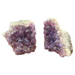 Pair of Vintage Geode Bookends