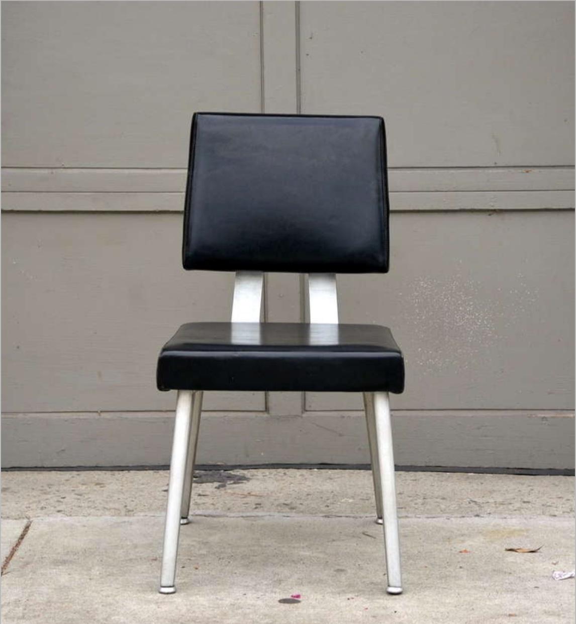 Pair of vintage GF GoodForm aluminum task chairs.
