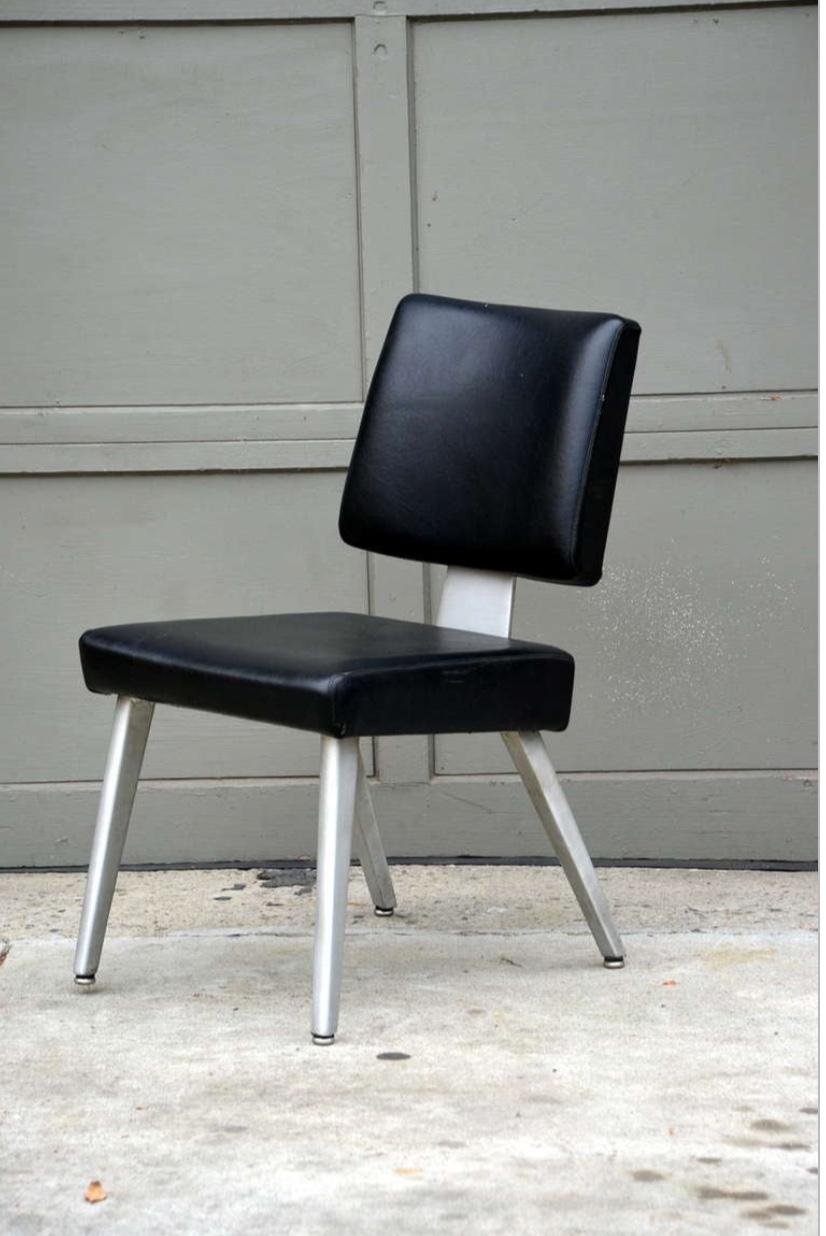 Pair of Vintage GF GoodForm Aluminum Task Chairs For Sale 2