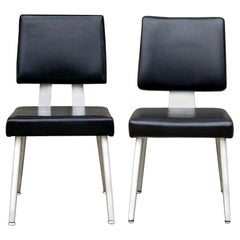 Pair of Retro GF GoodForm Aluminum Task Chairs