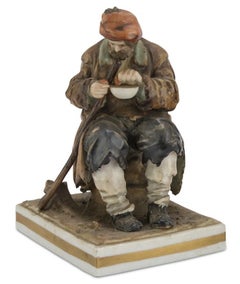 Paar Vintage Ginori Porzellan - Italien 1950er Jahre