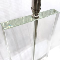 Coppia di lampade di vetro vintage