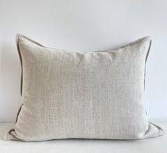 Pair of Vintage Grain Sack Pillow Shams