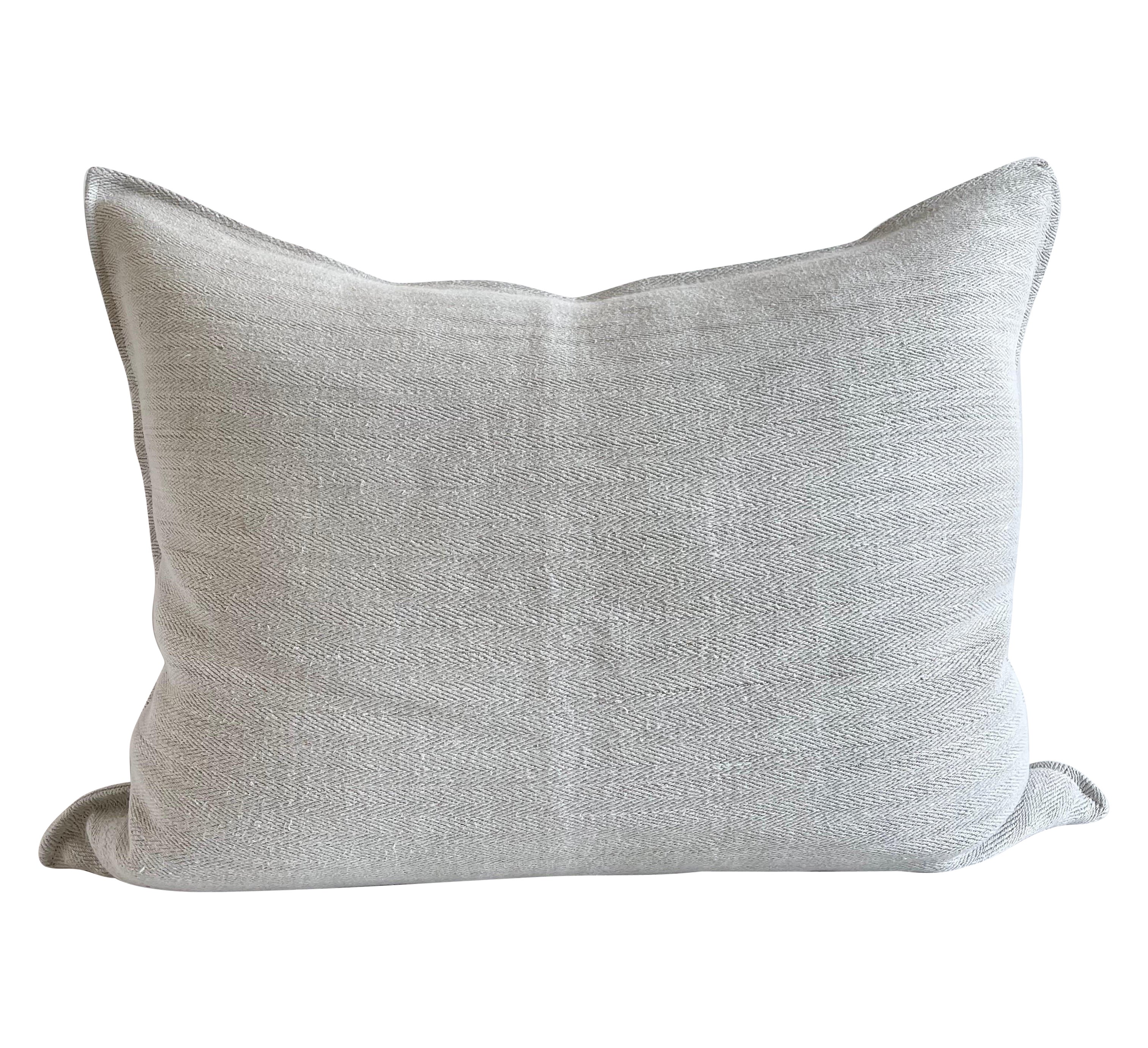 Pareja de Fundas de Almohada de Saco de Grano Vintage