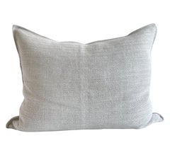 Pair of Vintage Grain Sack Pillow Shams