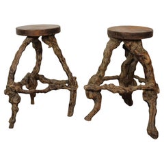 Taburetes de Madera