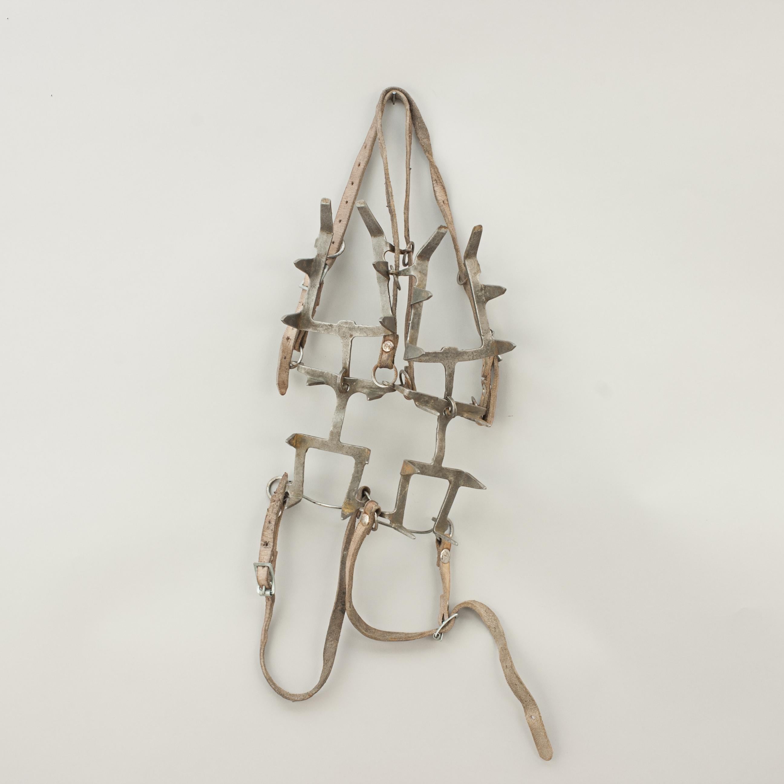 Pair of Vintage Grivel Mountaineering Crampons In Good Condition In Oxfordshire, GB