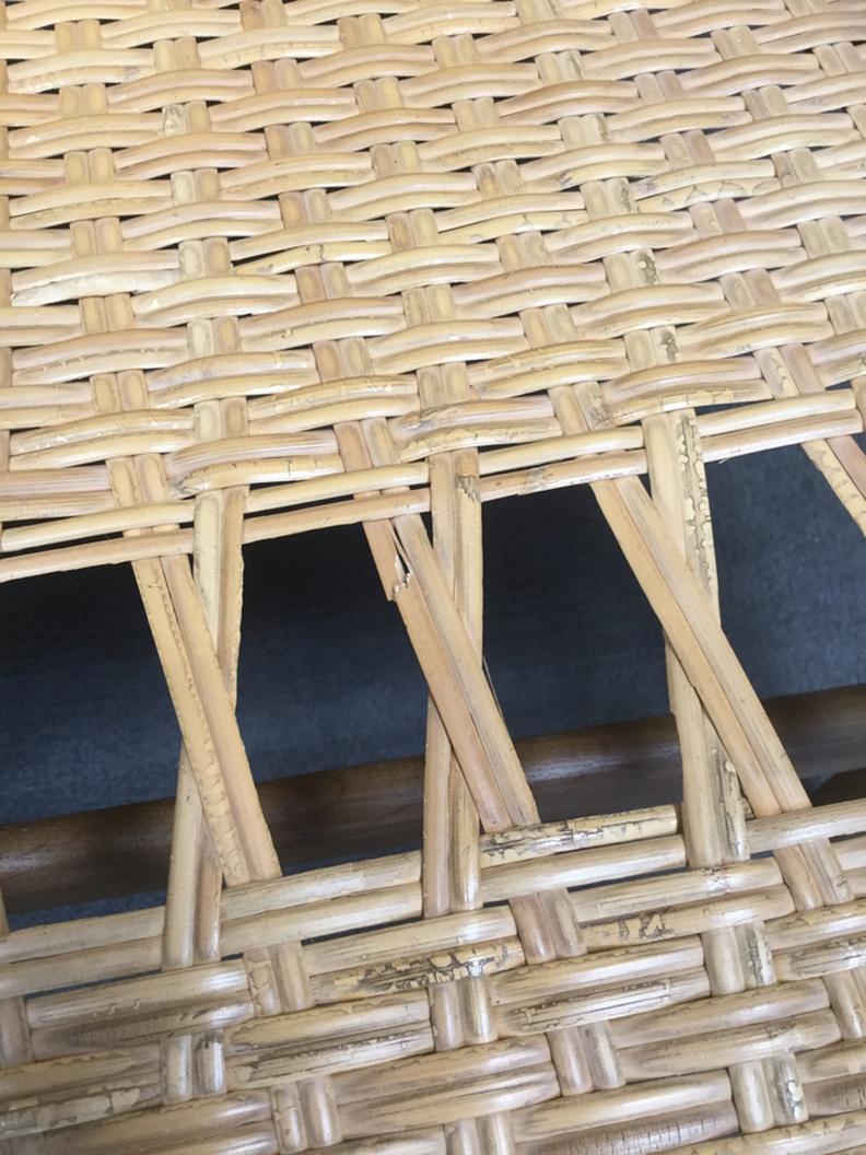 Canne Paire de fauteuils d'époque Hans Wegner CH 27 en vente