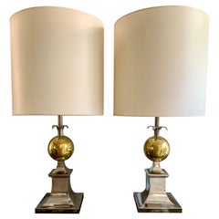 Pair of Vintage Hollywood Regency Lamps