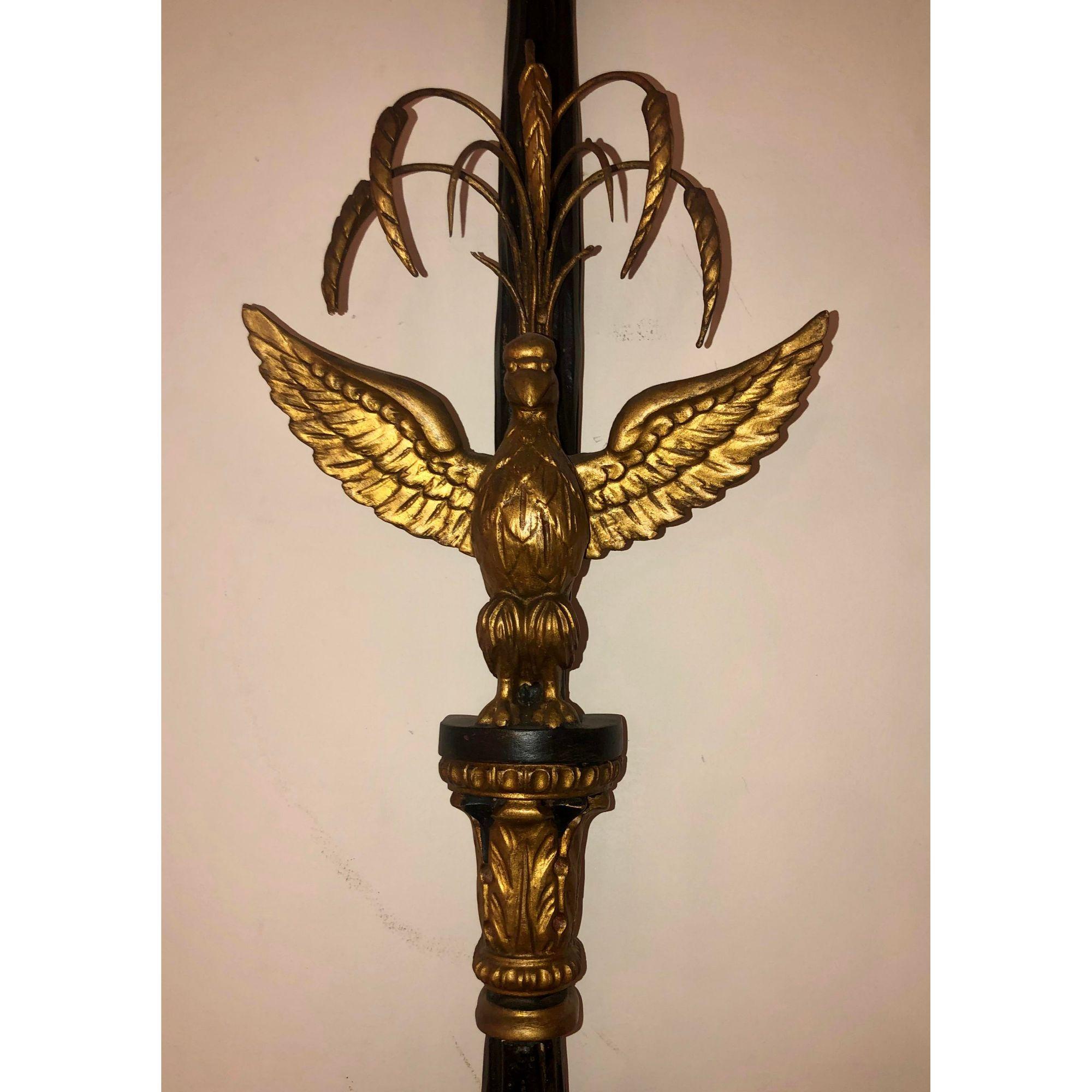 Pair of Vintage Hollywood Regency Style Candelabra Sconces In Excellent Condition For Sale In LOS ANGELES, CA