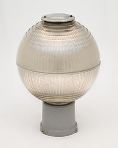 Pair of Vintage Holophane Globe Lamps from Nice