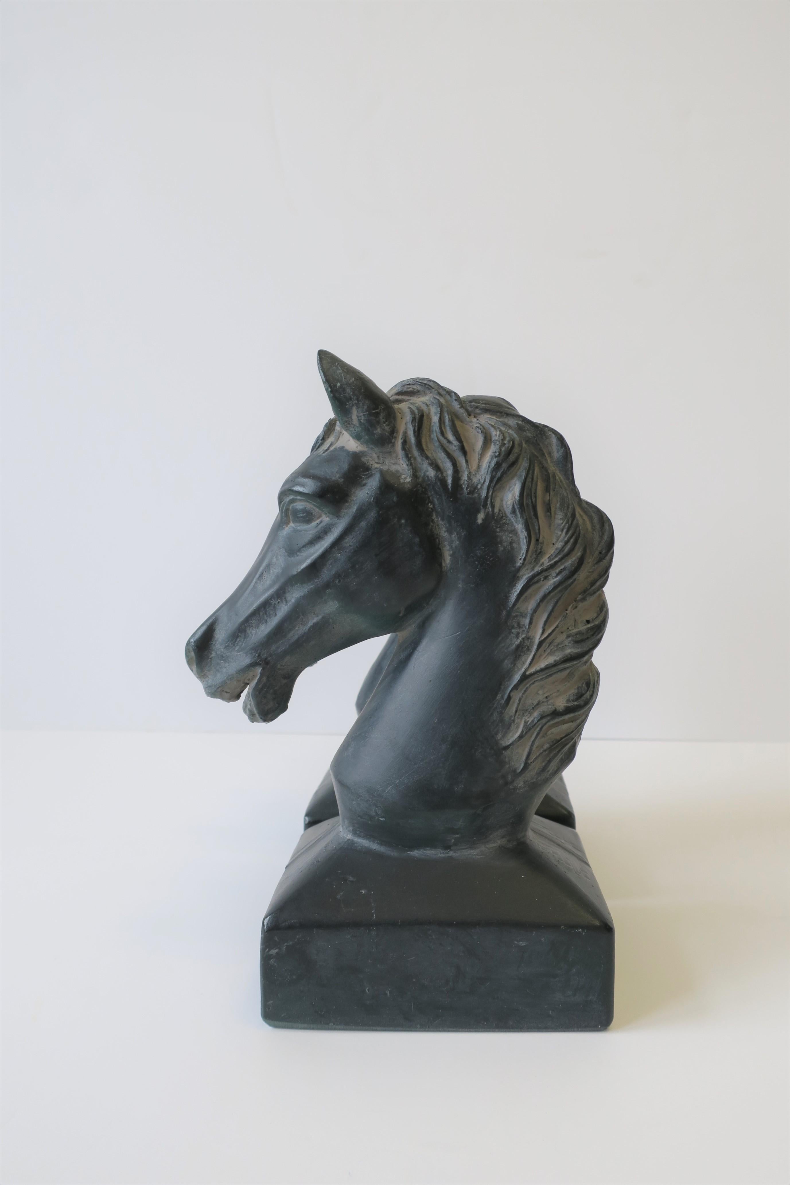 20th Century Pair of Vintage Horse or Equine Bookends