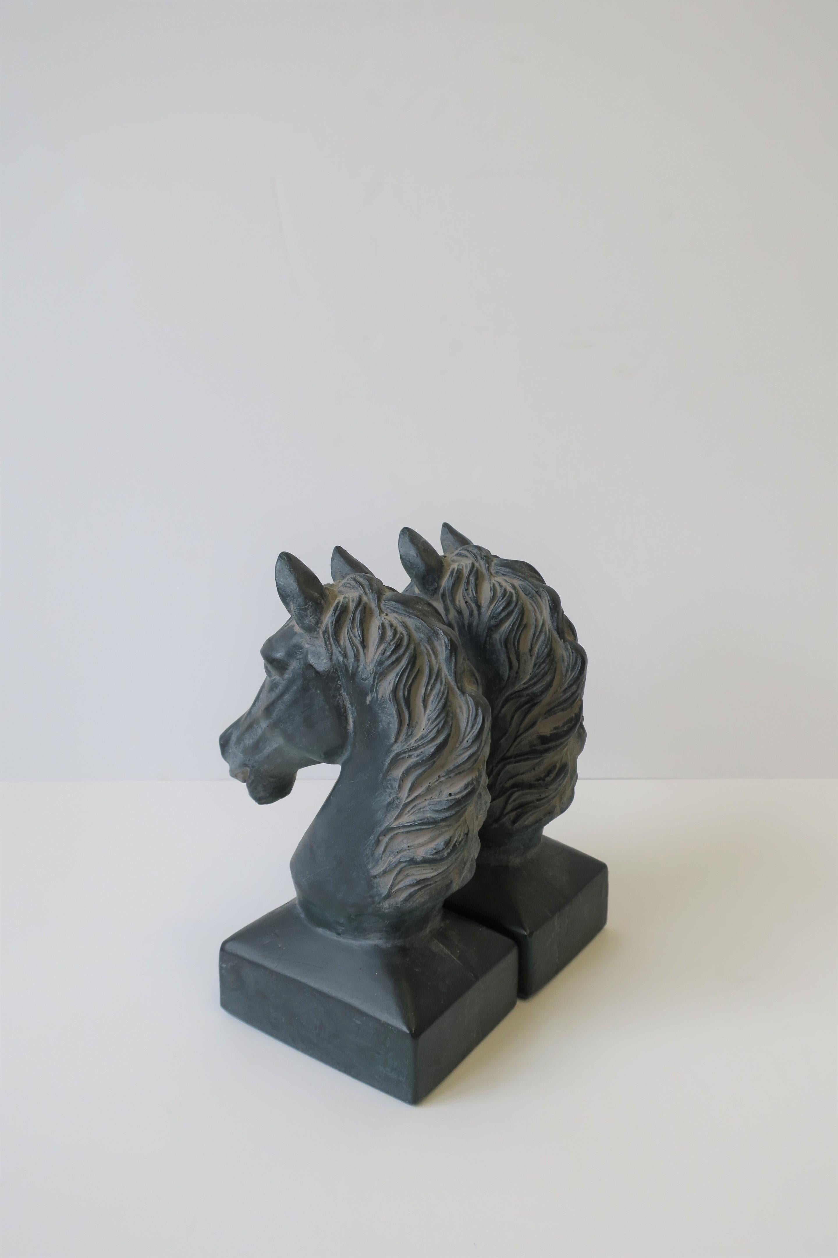 Pair of Vintage Horse or Equine Bookends 2