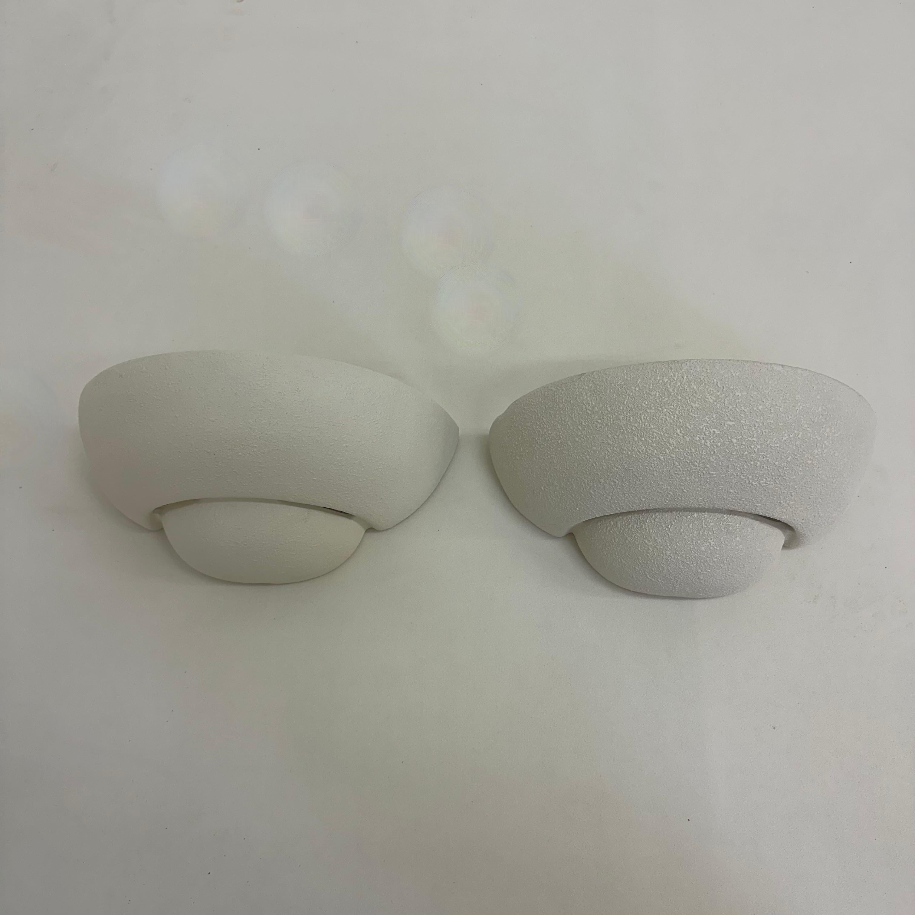 Pair of Vintage Ikea ceramic wall lamps , 1970’s For Sale 4