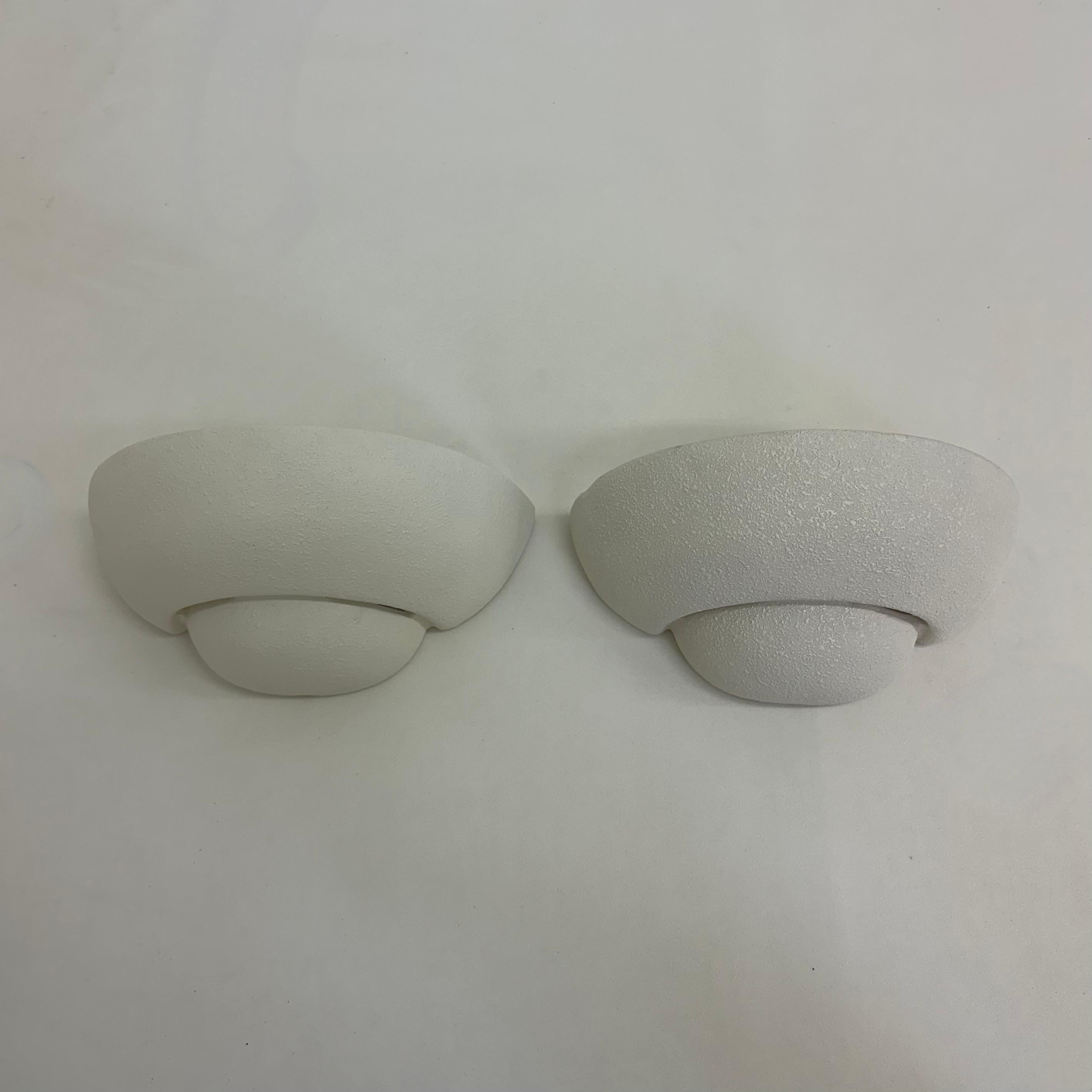 Pair of Vintage Ikea ceramic wall lamps , 1970’s For Sale 5