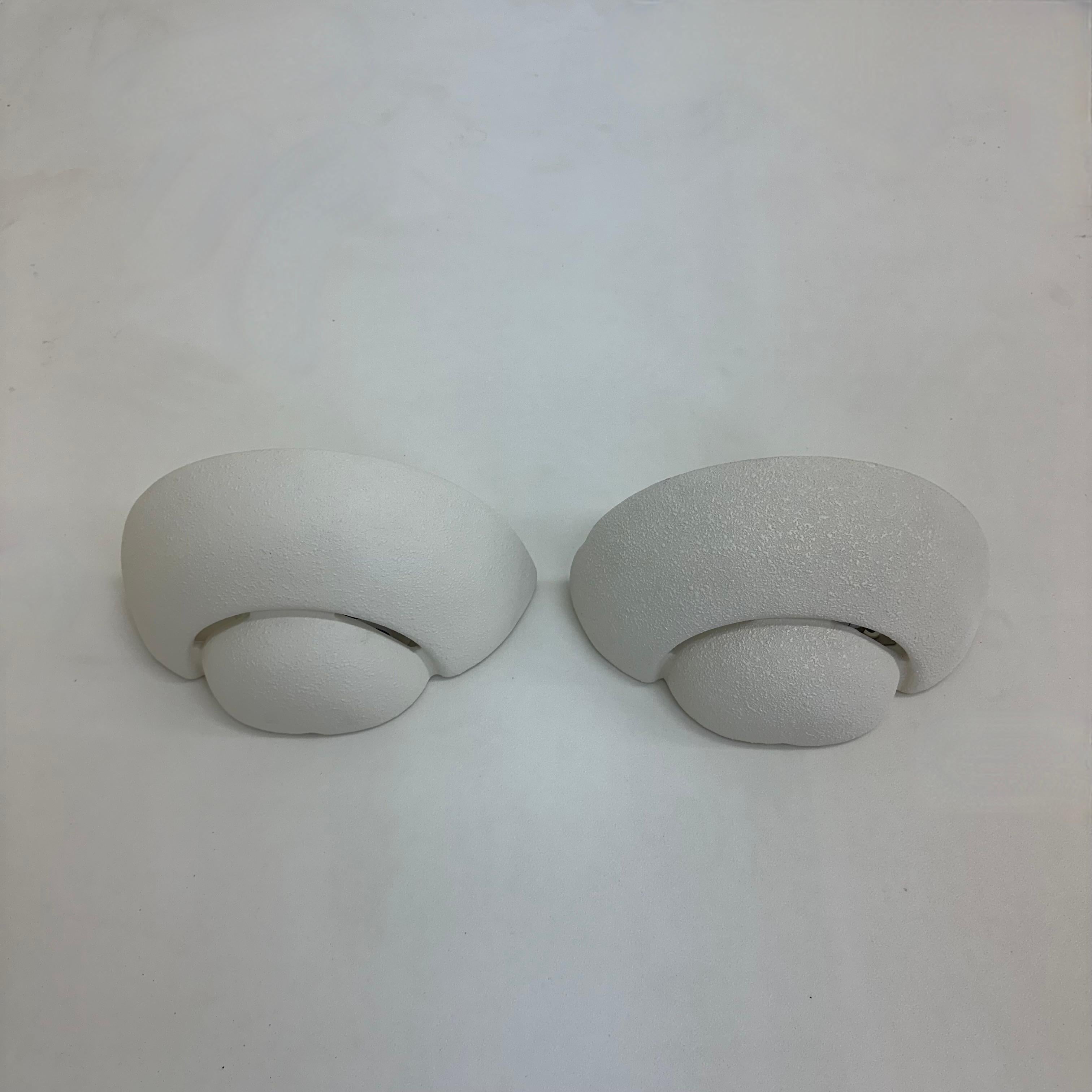Pair of Vintage Ikea ceramic wall lamps , 1970’s For Sale 12