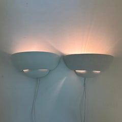 Pair of Vintage Ikea ceramic wall lamps , 1970’s