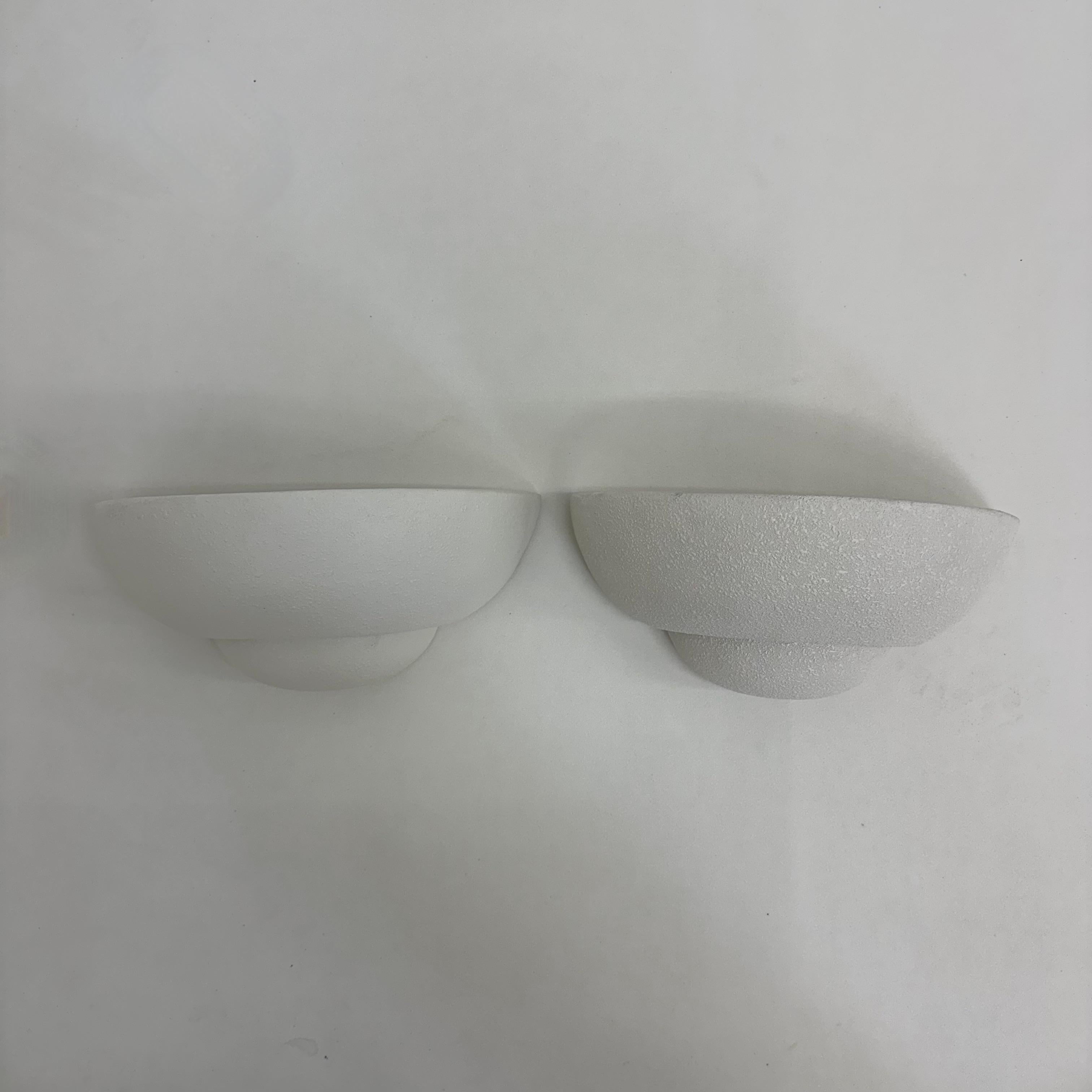 Pair of Vintage Ikea ceramic wall lamps , 1970’s For Sale 1