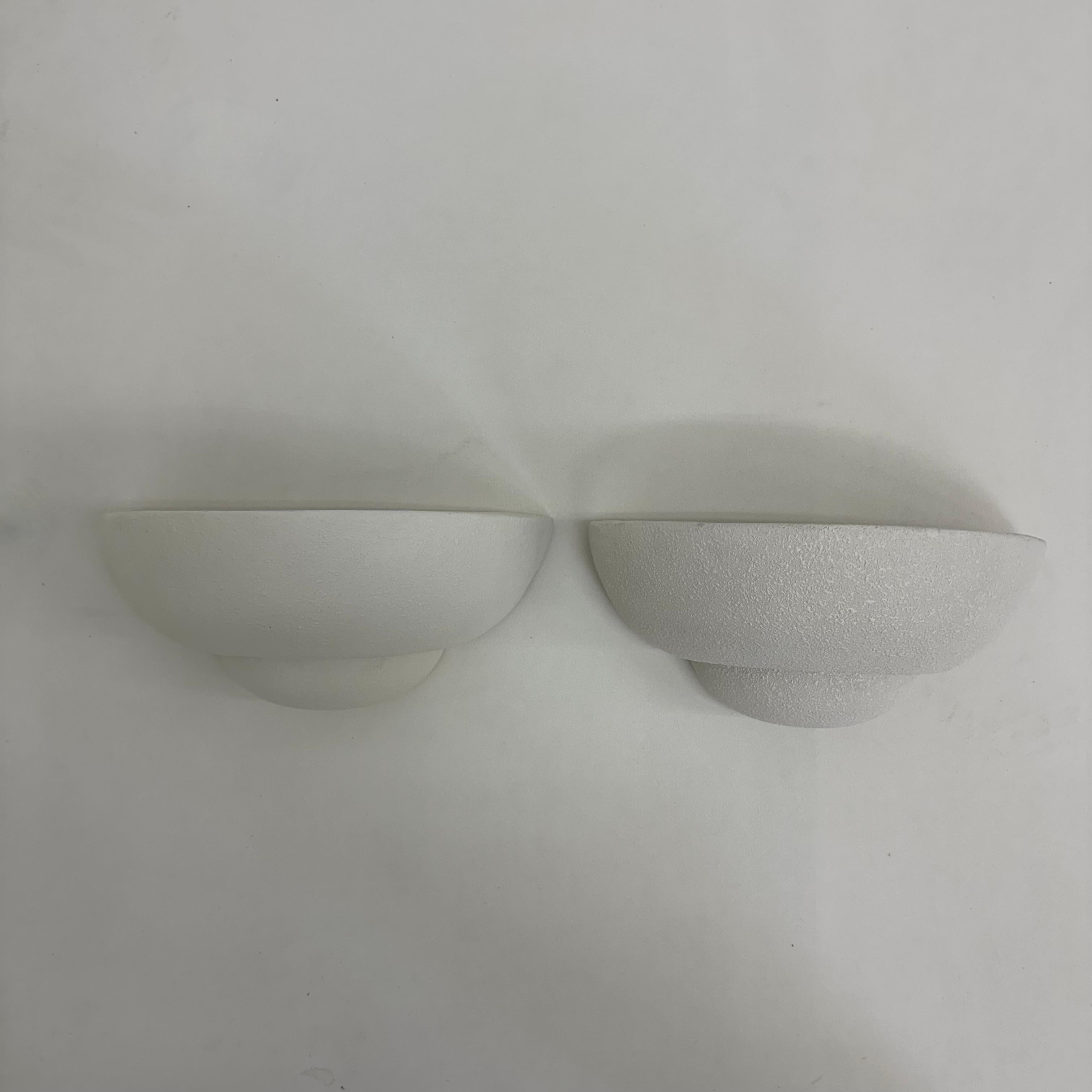 Pair of Vintage Ikea ceramic wall lamps , 1970’s For Sale 2