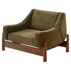 Pareja de Sillones Vintage Imbuia de Móveis Cimo, años 60, Brasil Midcentury