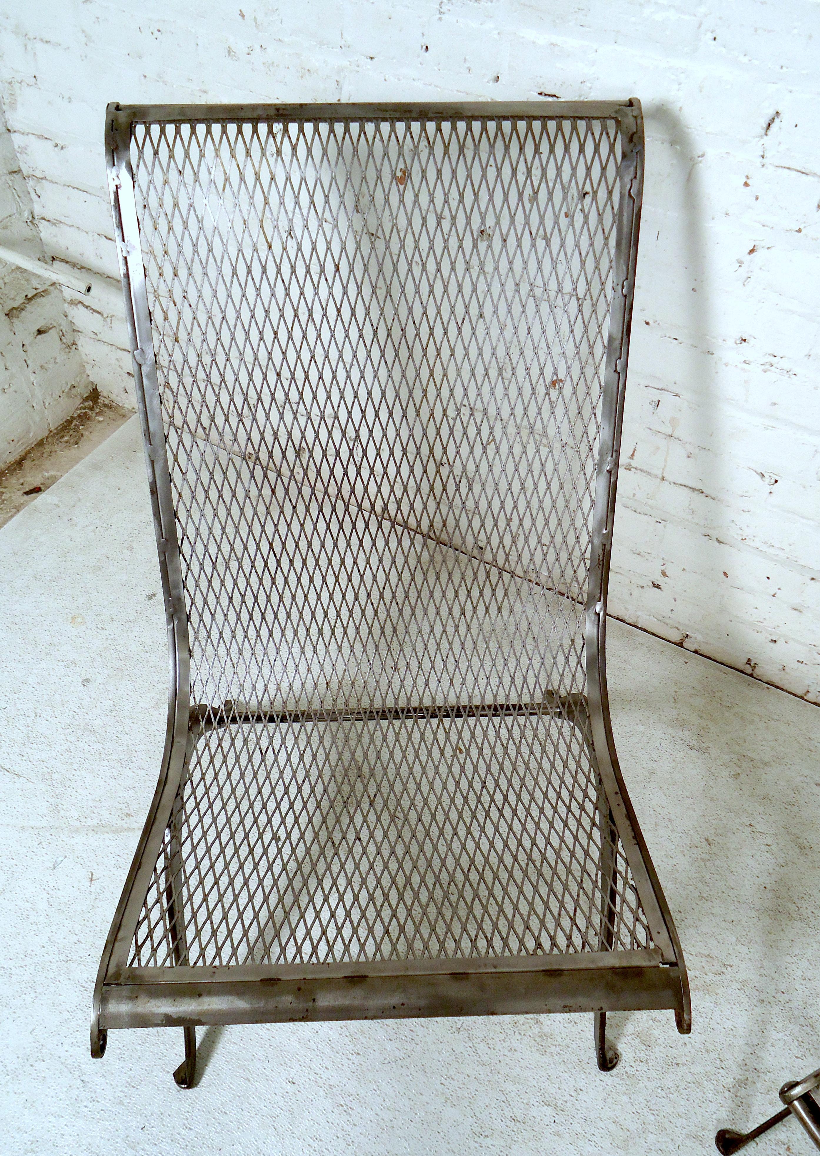 Pair of Vintage Industrial Chairs 2