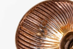 Pair of Vintage Industrial GEC Gecoray Mirrored Glass Wall Light c.1920