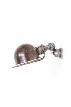 Pair of Vintage Industrial Mid-Century French Jielde Wall Lamp Sconce. c.1950