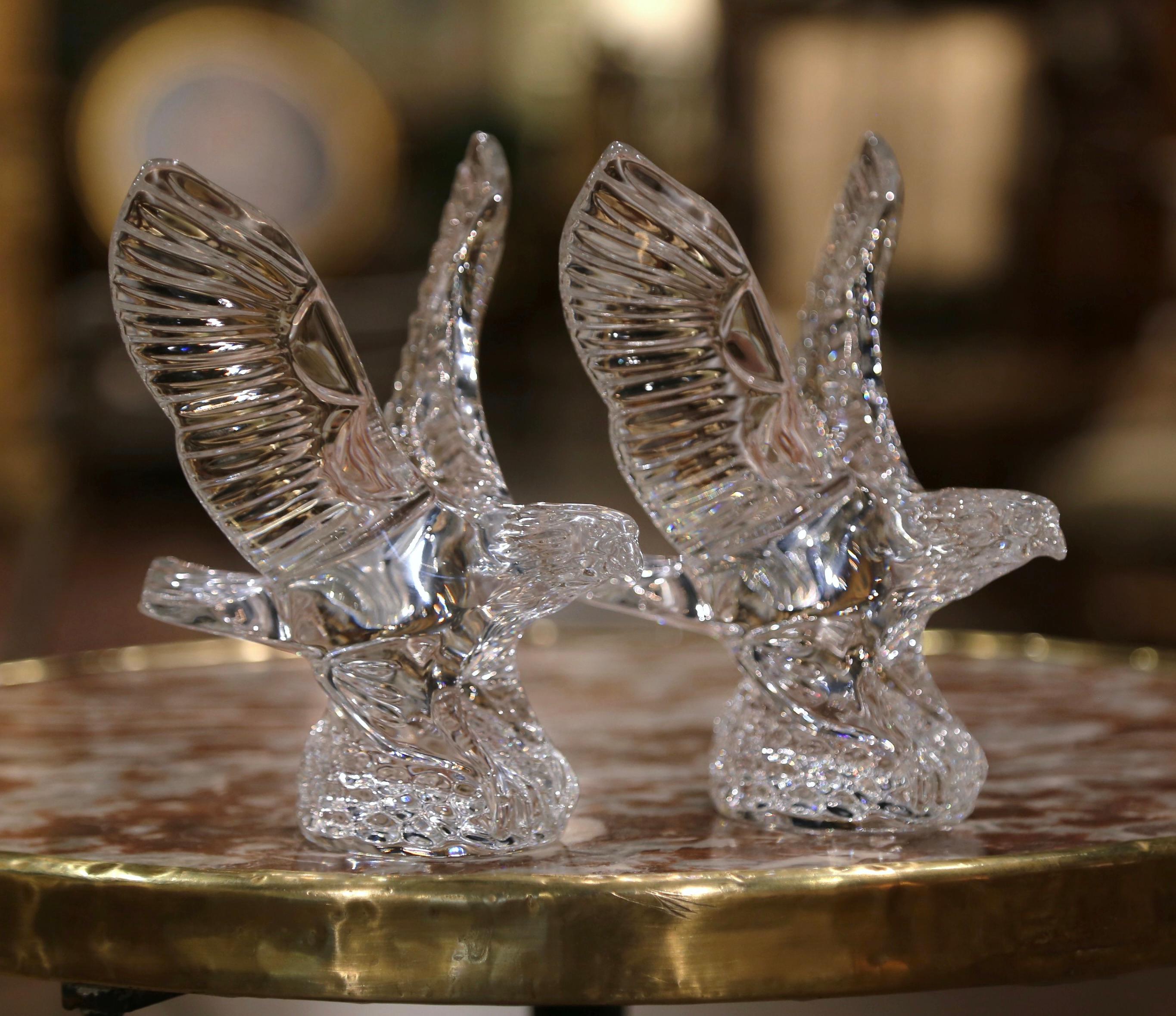 waterford crystal eagle statue