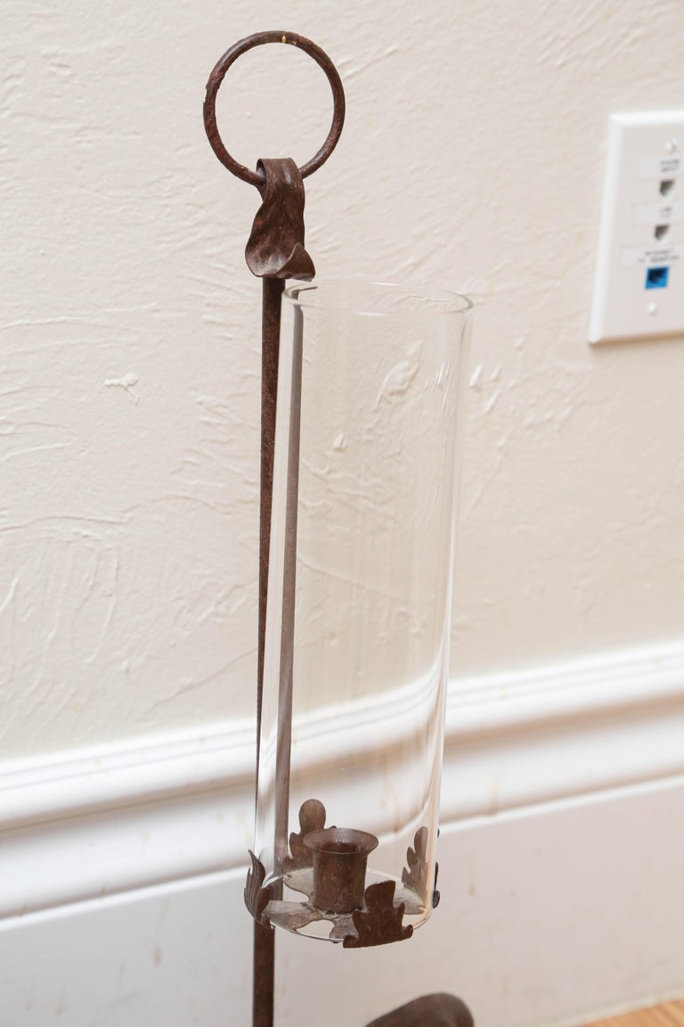 Pair of Vintage Iron Bunny Votives at 1stDibs