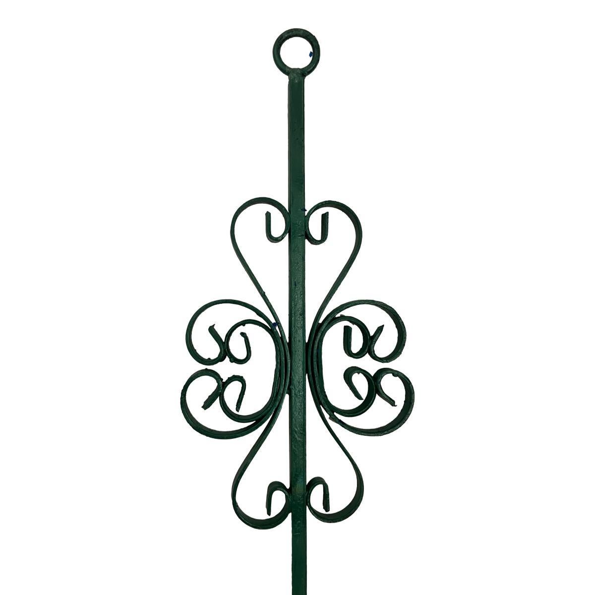 Dipinto Coppia di lampade in ferro d'epoca in vendita
