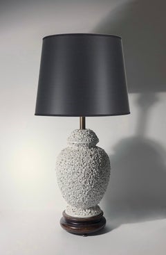 Paire de lampes italiennes vintage Antonio Zen White Flower Lamps