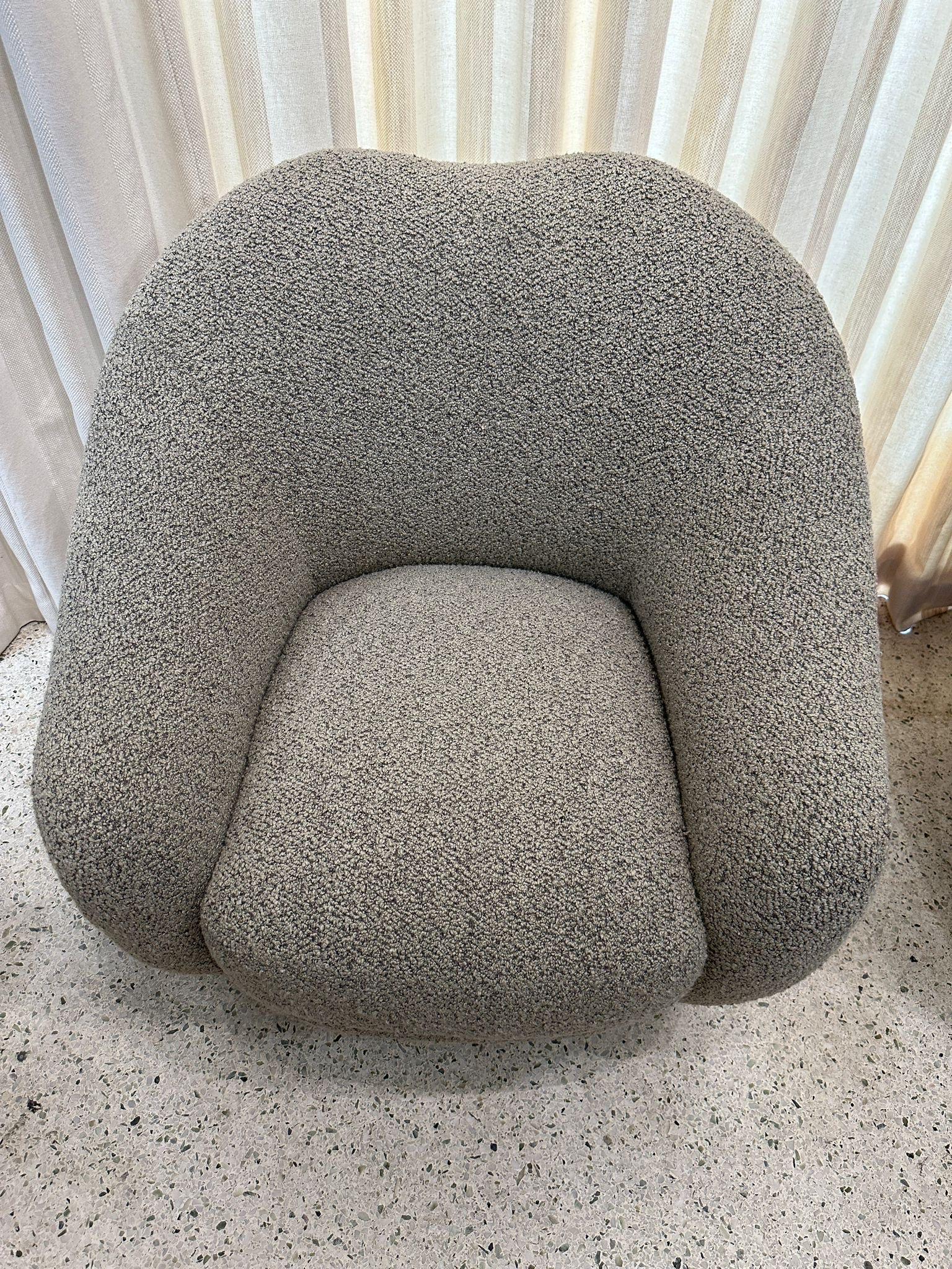 Pareja de Sillones Escultóricos Italianos Vintage en venta 4