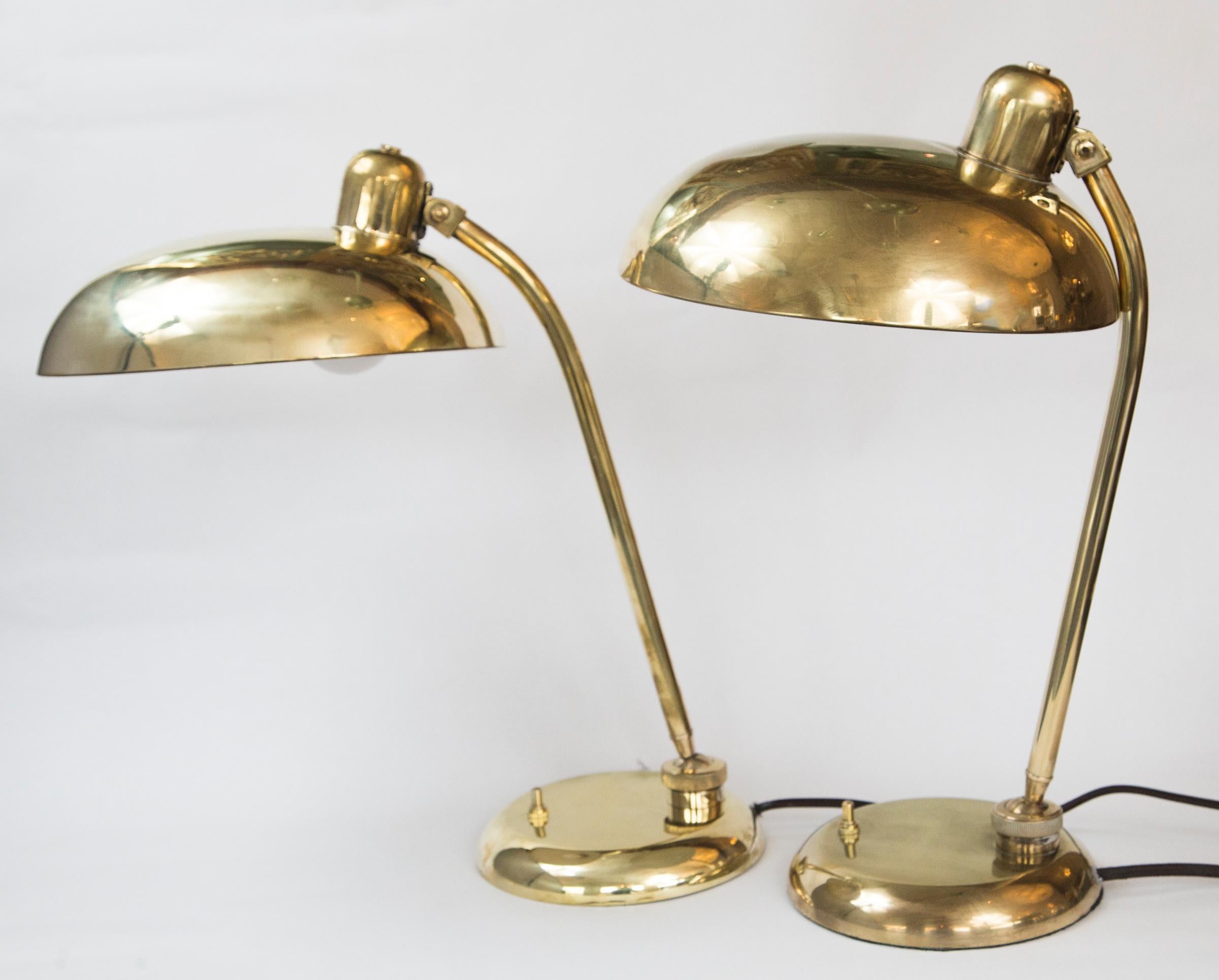 vintage italian brass lamps