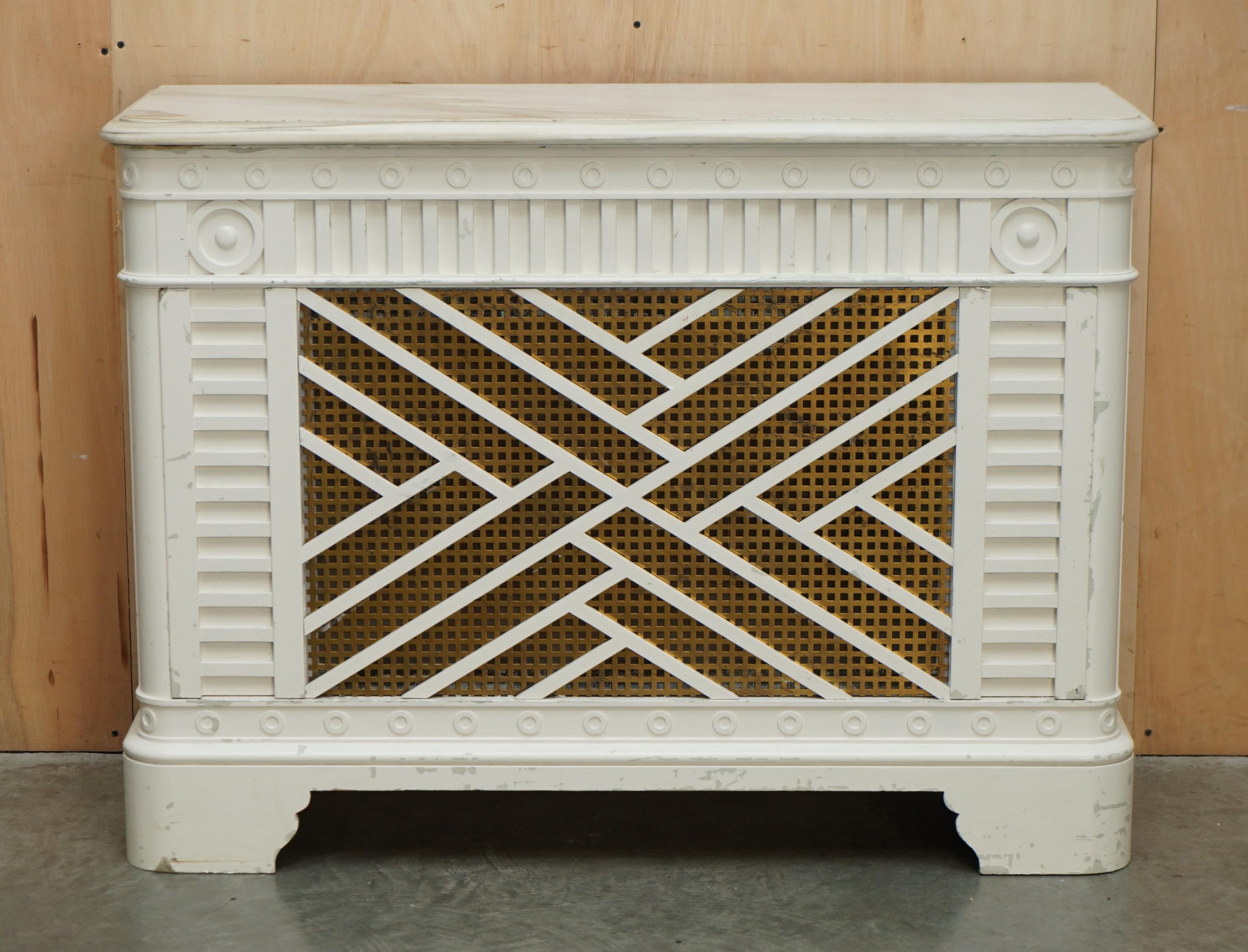 marble radiator cover