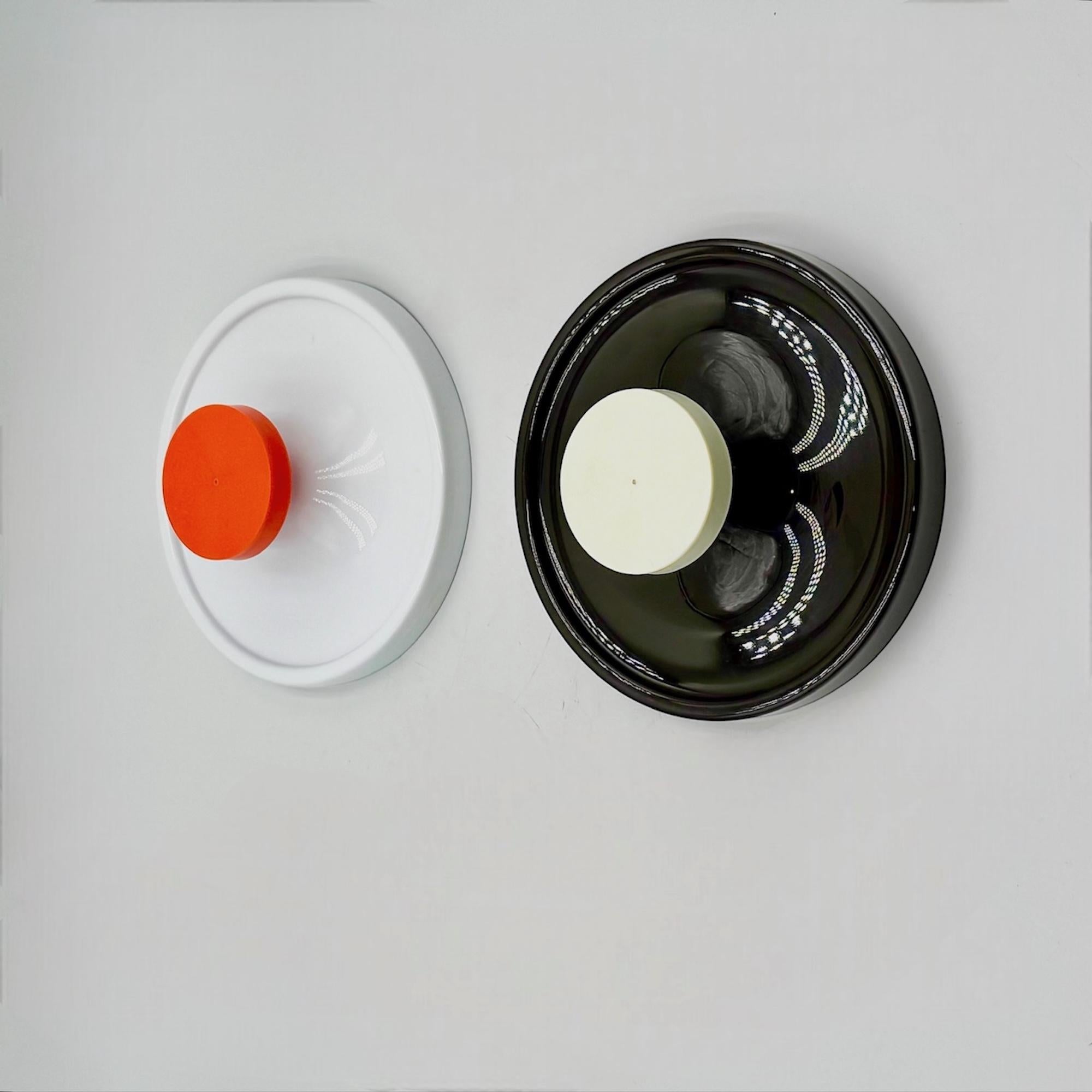 Pair of Vintage Italian Design Wall Hooks by Salc Cantu, 1960s For Sale 4